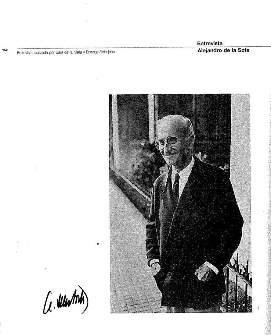 Nieto Sobejano, Entrevista Alejandro de la sota. Imagen cortesía de Itinerant Office.