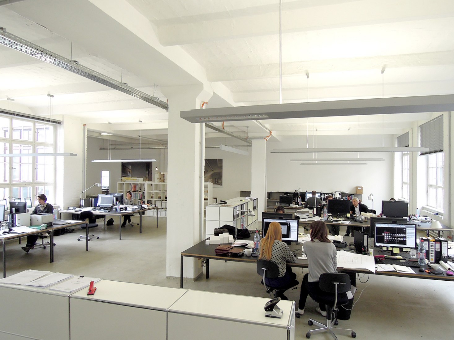 Equipo de Nieto Sobejano en Berlín. Imagen cortesía de Itinerant Office. 