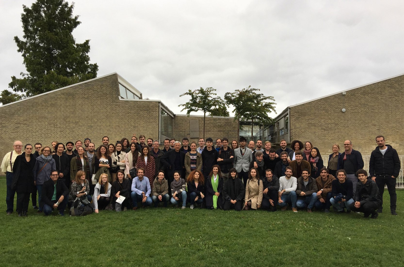 Equipo Nieto Sobejano en 2017. Imagen cortesía de Itinerant Office.