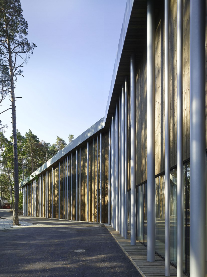Arvo Part Center de Nieto Sobejano. Imagen cortesía de Itinerant Office. Fotografía de Roland Halbe.