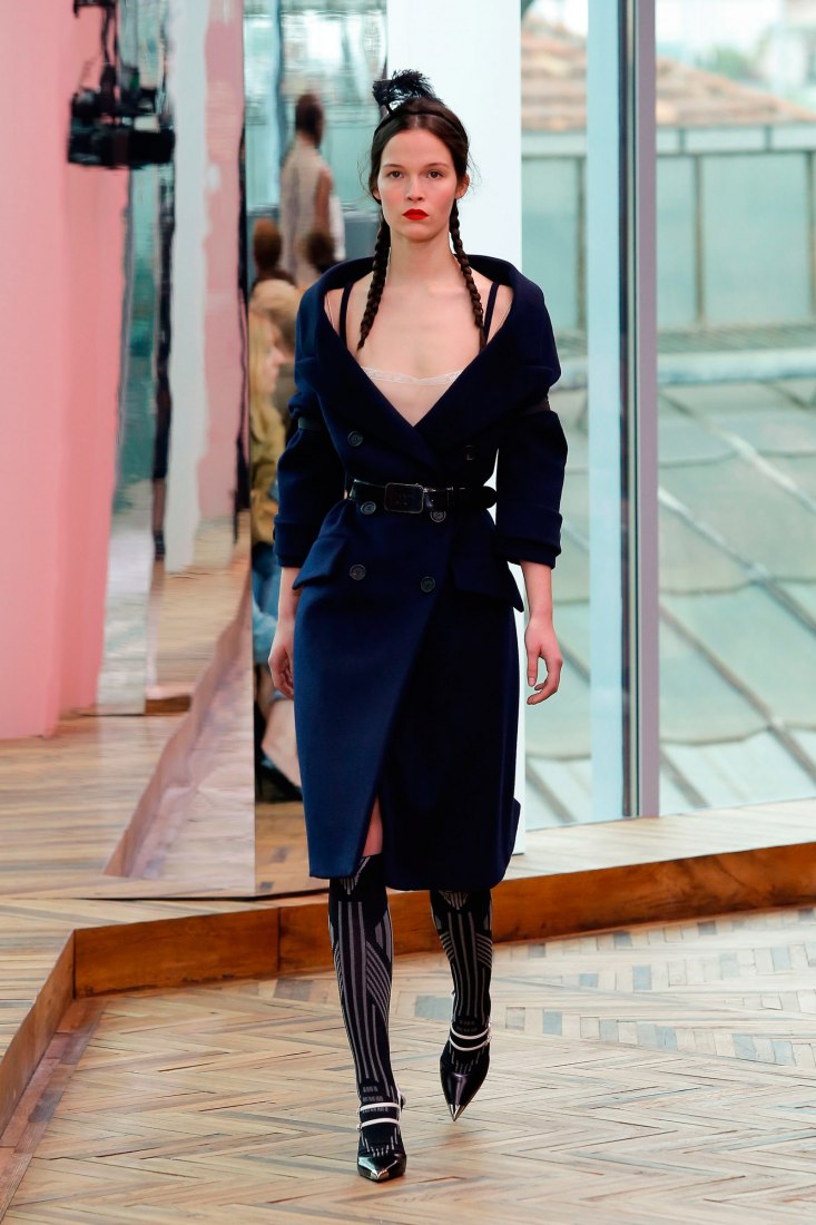 Prada's Resort 2018 show by AMO. Osservatorio, Galleria Vittorio Emanuele II in Milan. Photography by Willy Vanderperre, image courtesy of Prada.