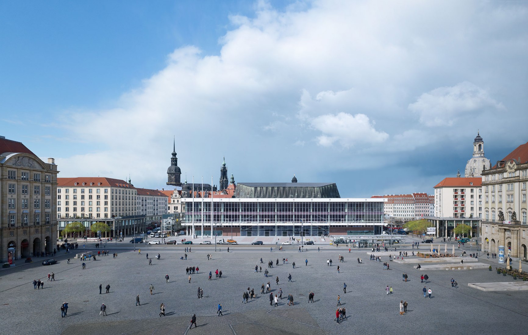 Kulturpalast Dresden by gmp Architekten. Photograph by Christian Gahl / gmp Architekten