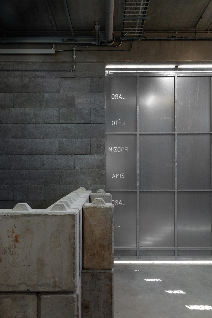 Technical Services Base Lysolaje by Progres architekti. Photogragph by Alex Shoots Buildings.