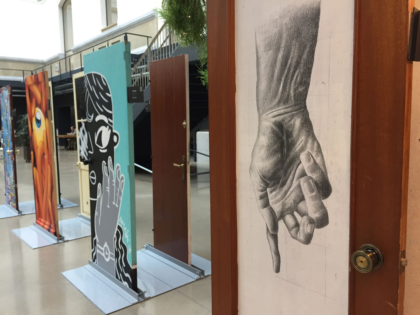 Vista de la exposición en el Centro de Cultura Contemporánea Tabakalera.