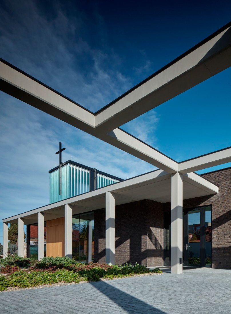 Brethren Church Christian Community Centre by QARTA Architektura. Photograph by BoysPlayNice.