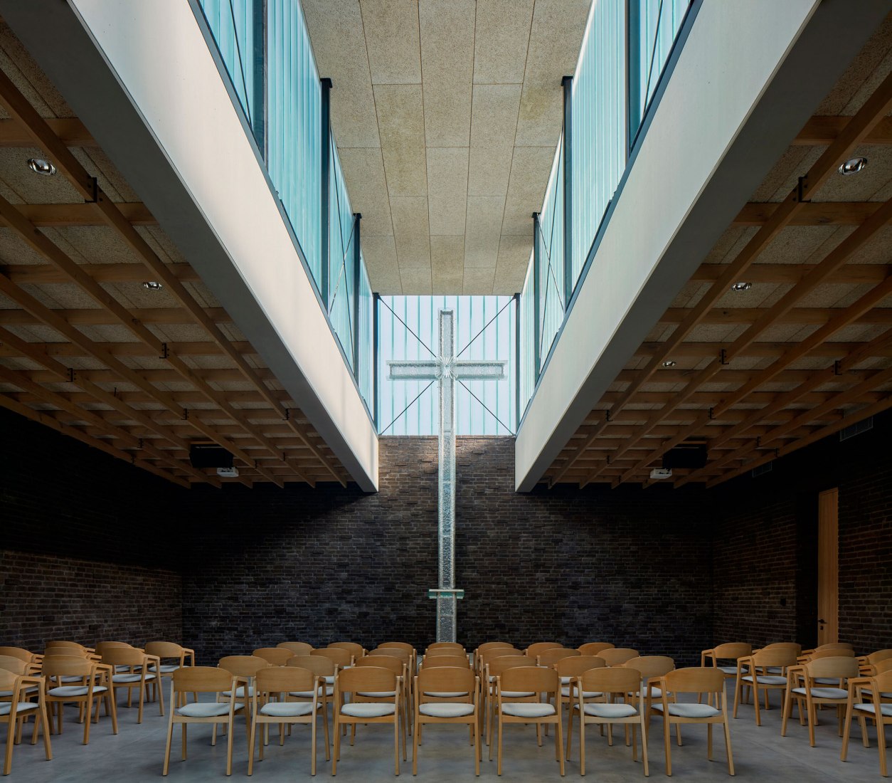 Brethren Church Christian Community Centre by QARTA Architektura. Photograph by BoysPlayNice.