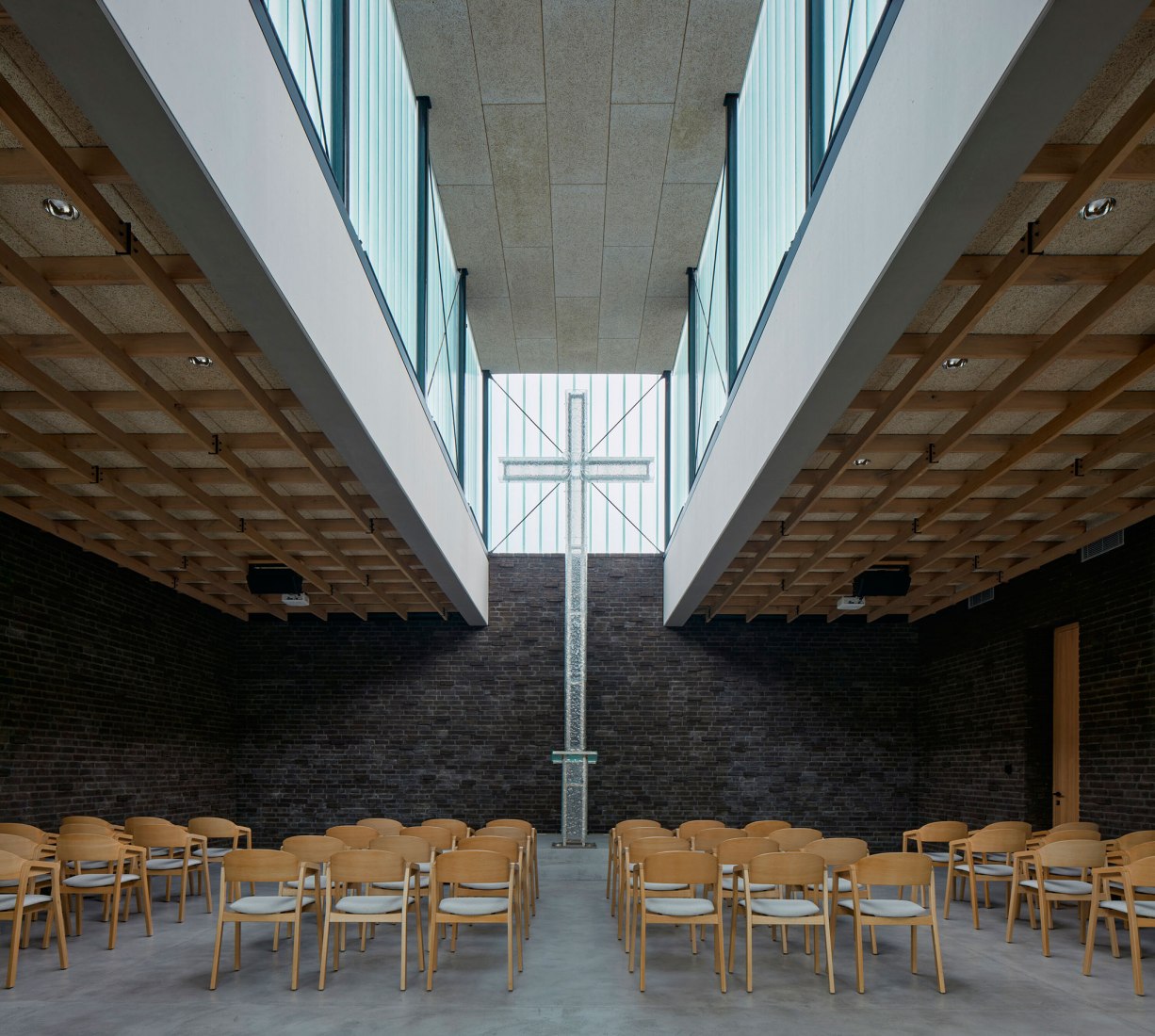Brethren Church Christian Community Centre by QARTA Architektura. Photograph by BoysPlayNice.