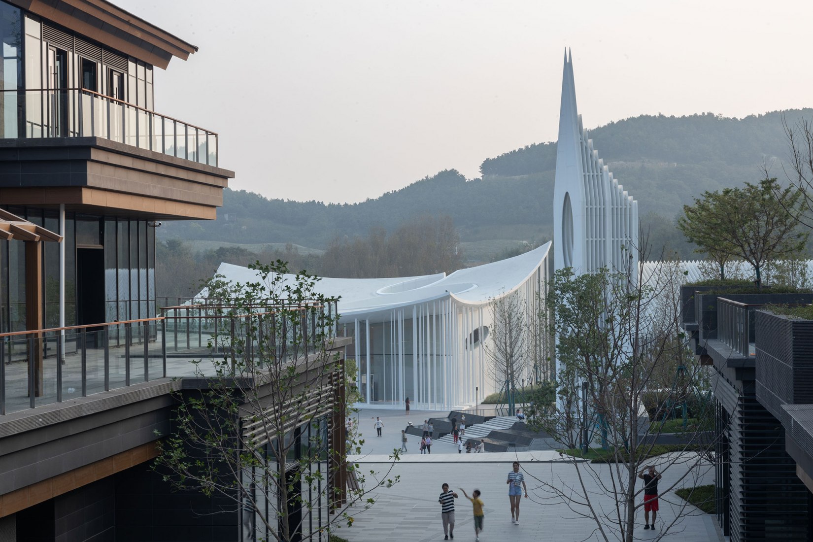 Qingdao Atour Town Parent-Kid Centre. Photography by Zhang Yong, Liang Wenjun.