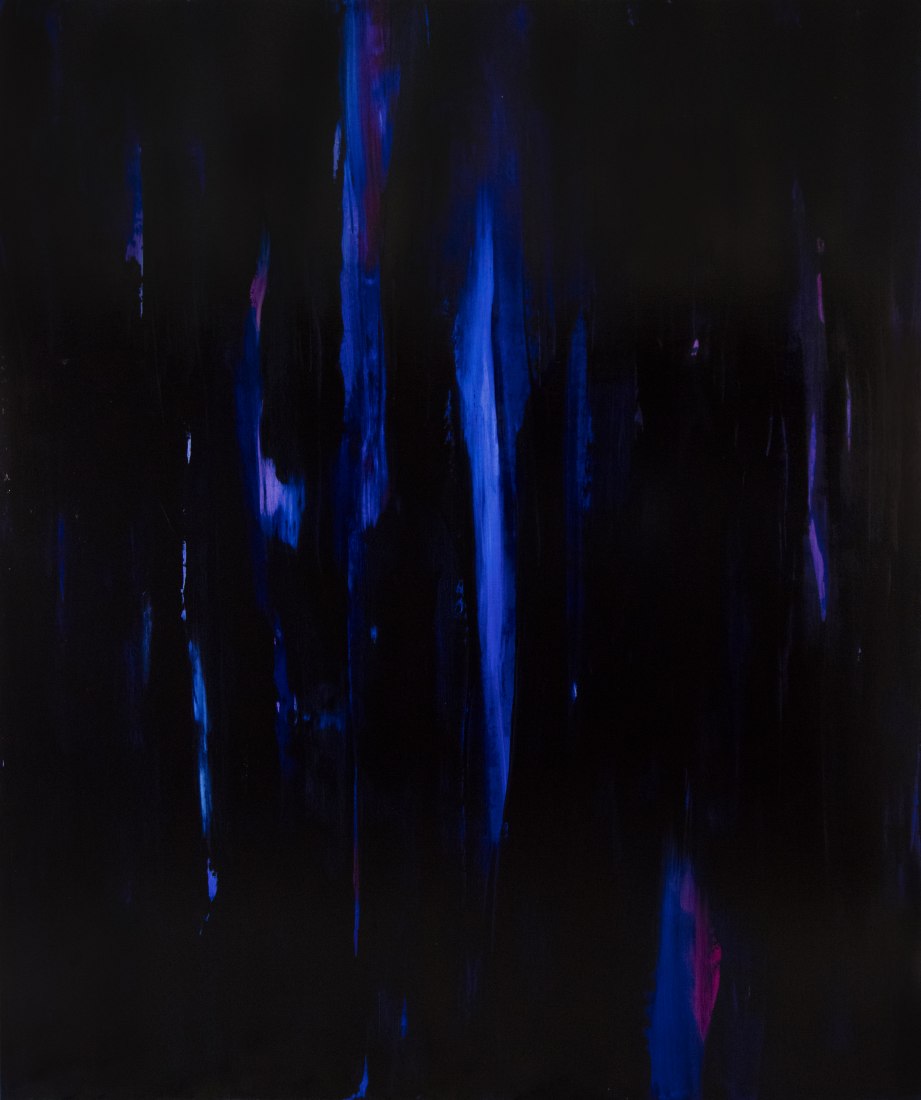«Into the Space 8» por Rachel Valdés. Óleo sobre lienzo (300cmx250cm). Imagen cortesía de Rachel Valdés.