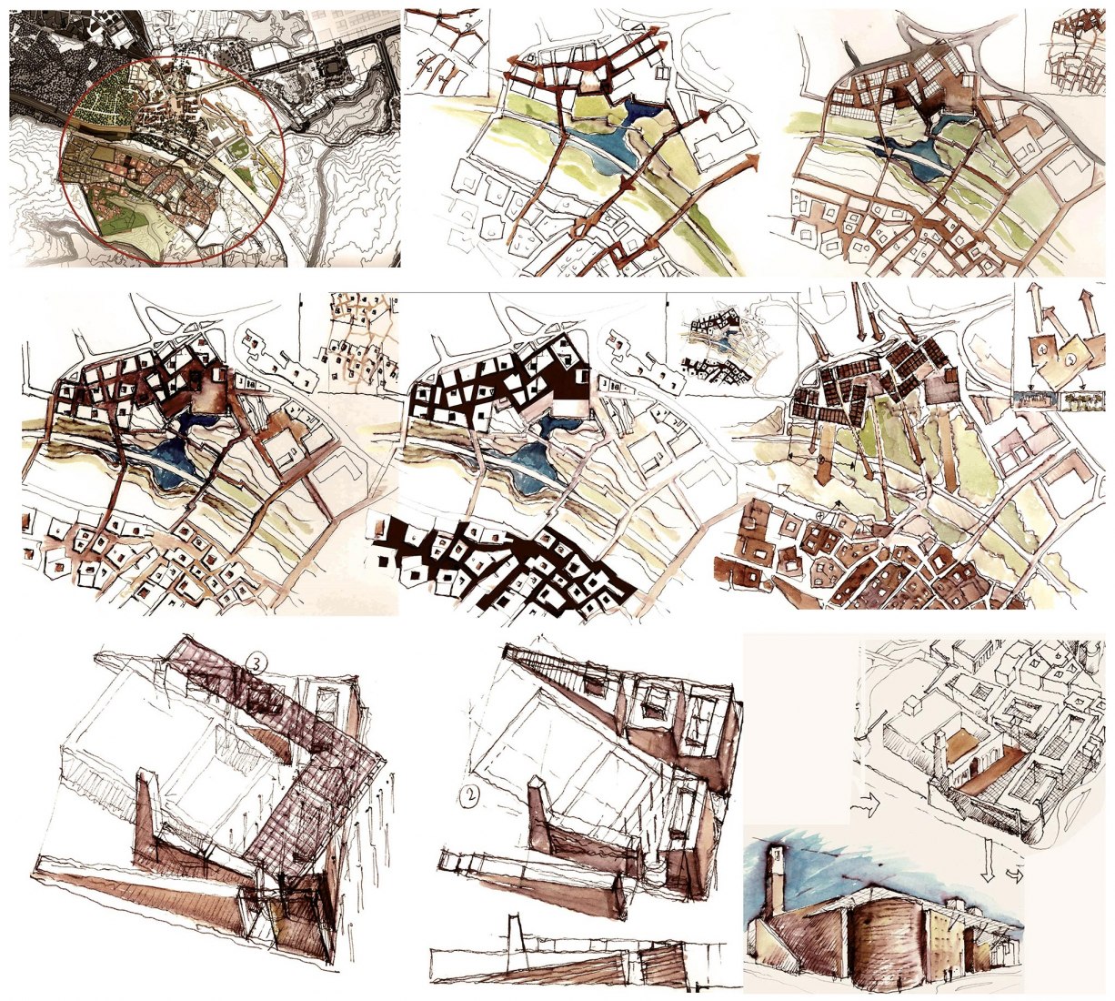 Al-Bujairi Development, 2006-2015, Al-Diriyah, KSA. Image courtesy of Tamayouz Excellence Award.