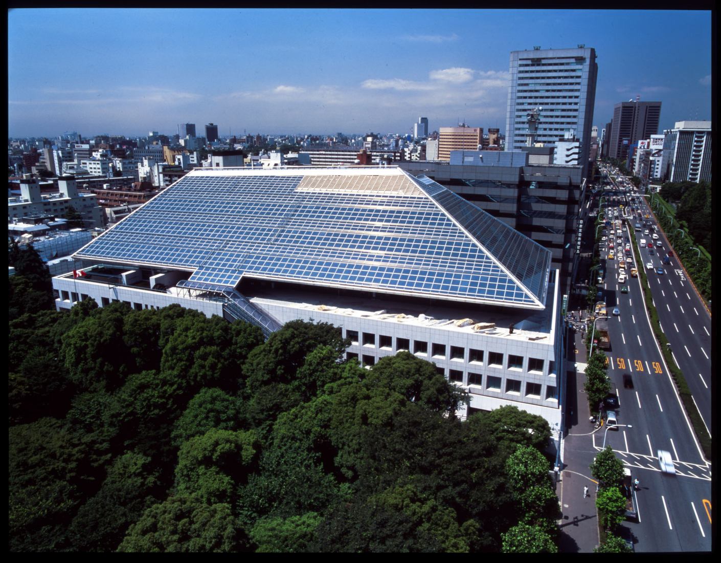 Cdn Embassy Tokyo, 1991. Architect Raymond Moriyama.