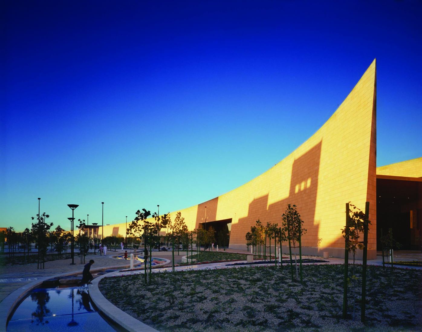 Saudi Arabia National Museum, 1999. Architect Raymond Moriyama.