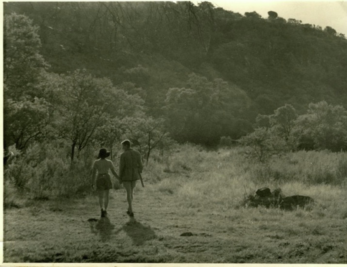 Denise Scott Brown and Robert Scott Brown in South Africa.