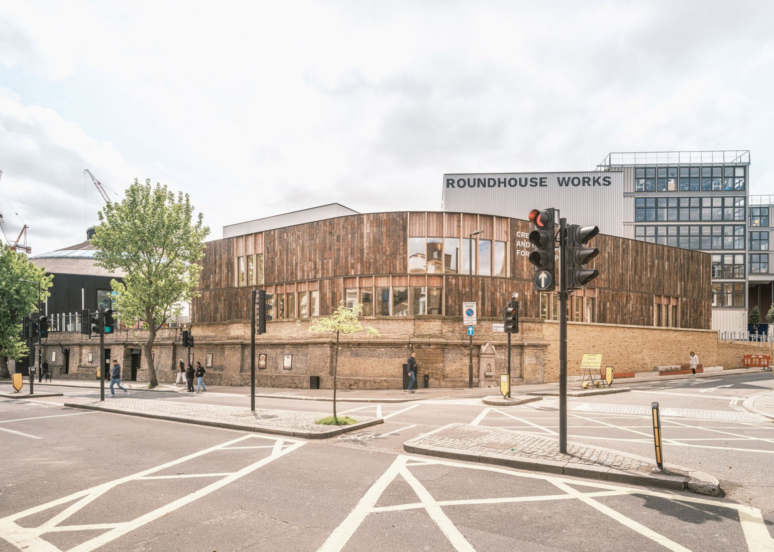 Roundhouse Works by Reed Watts Architects + Paddy Dillon. Photograph by Fred Haworth.