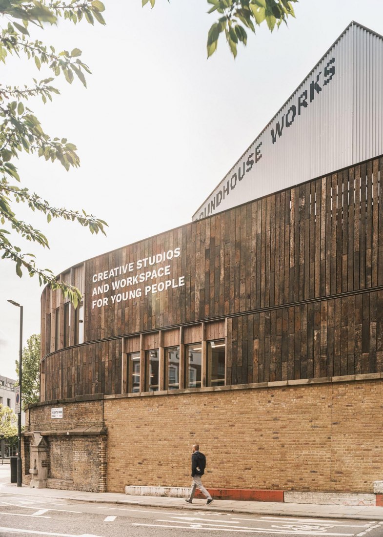 Roundhouse Works by Reed Watts Architects + Paddy Dillon. Photograph by Fred Haworth.
