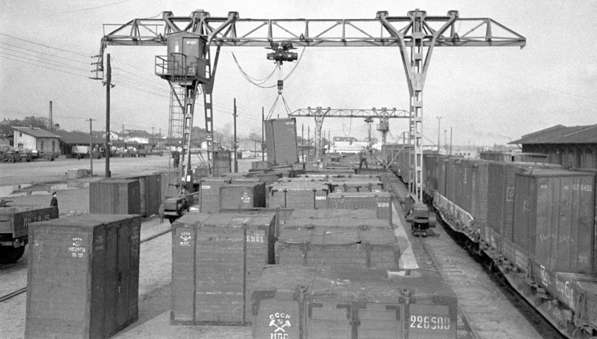 Industrial soviet cargo, 1970’s. Source – the National Archives of Latvia. Courtesy of Reinis Liepins, Sudraba Arhitektura.