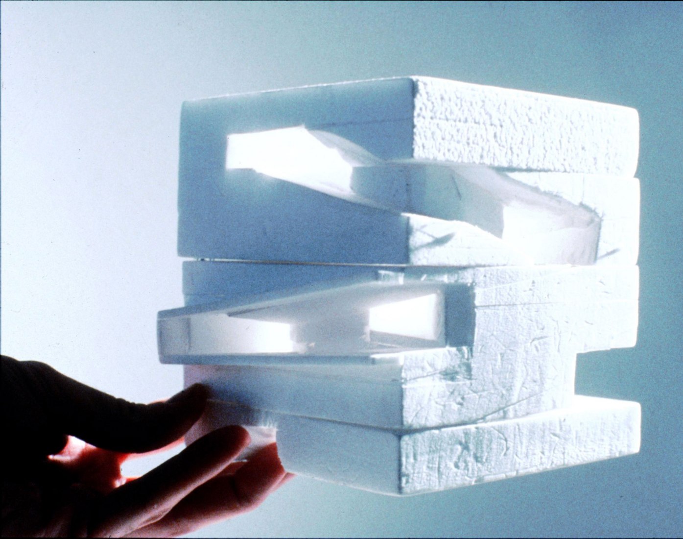 Model. Embassy of the Netherlands in Berlin by OMA. Photograph by Hans Werlemann