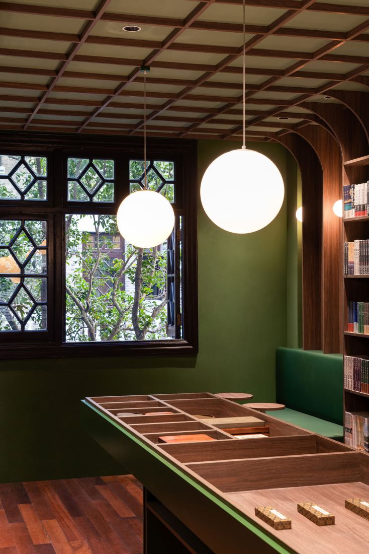 Renovación de la Antigua Residencia de Zhang Taiyan - Librería Gu Wu Xuan por Tsing-Tien Making. Fotografía por Minjie-Wang.