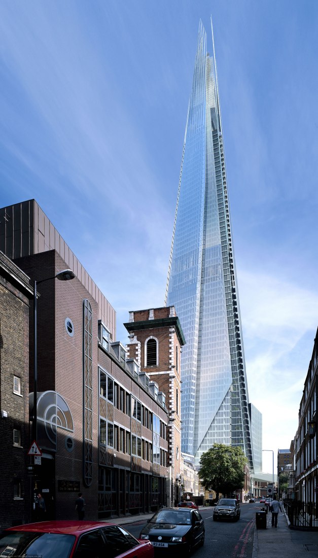 The Shard por Renzo Piano. Fotografía por Hays Davidson y John McLean.