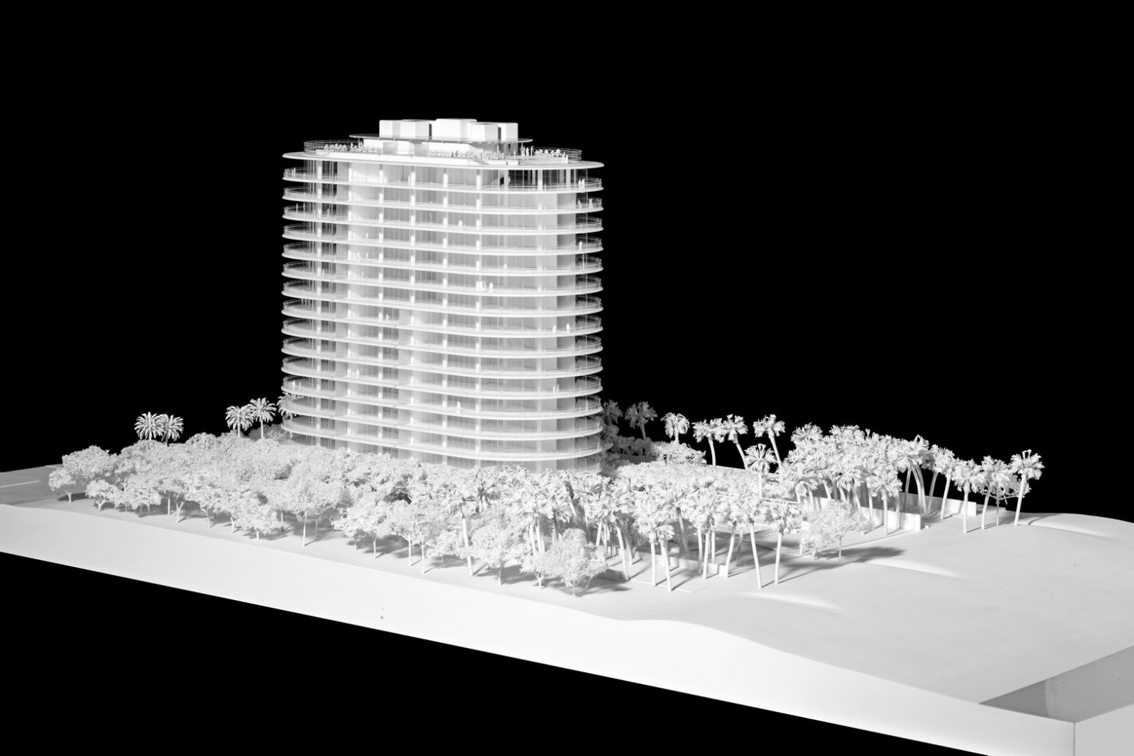 Model. Eighty Seven Park by Renzo Piano