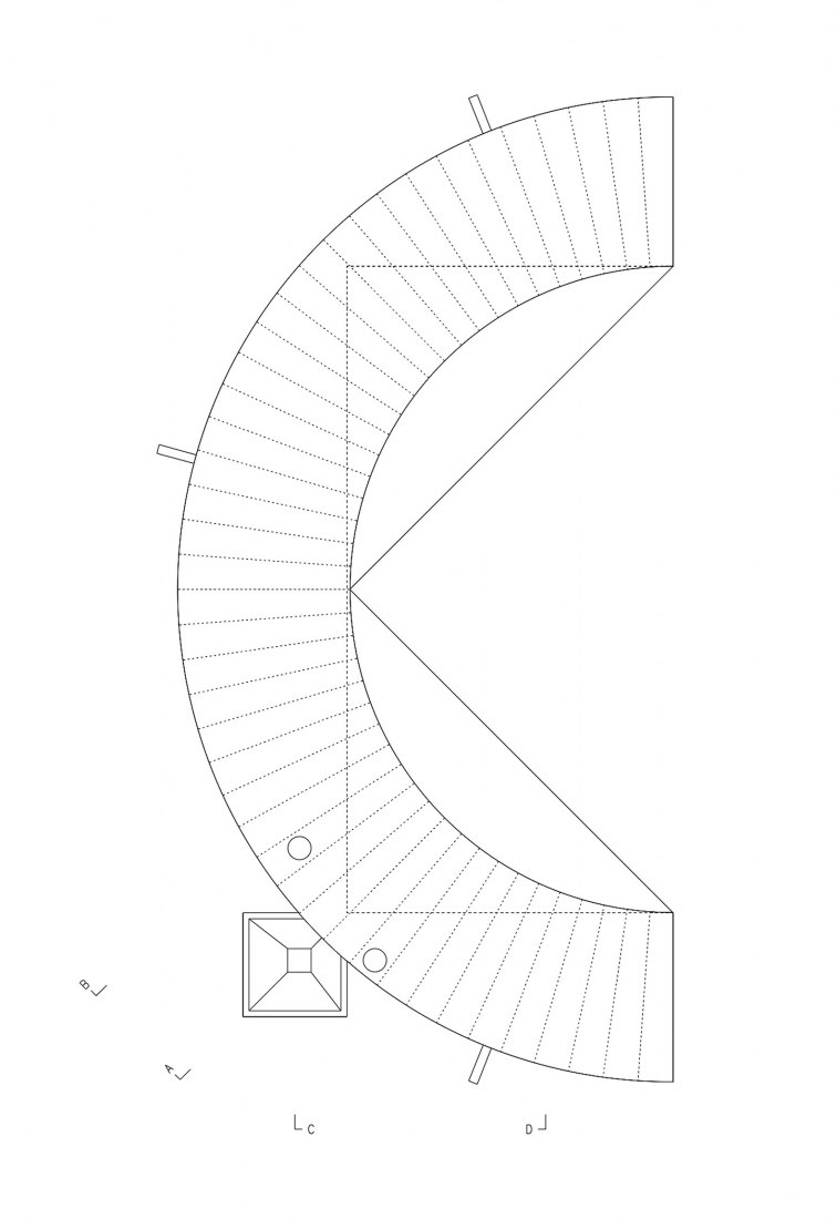 Casa Rode Living in the curve. Rode House by Pezo von Ellrichshausen | The ...