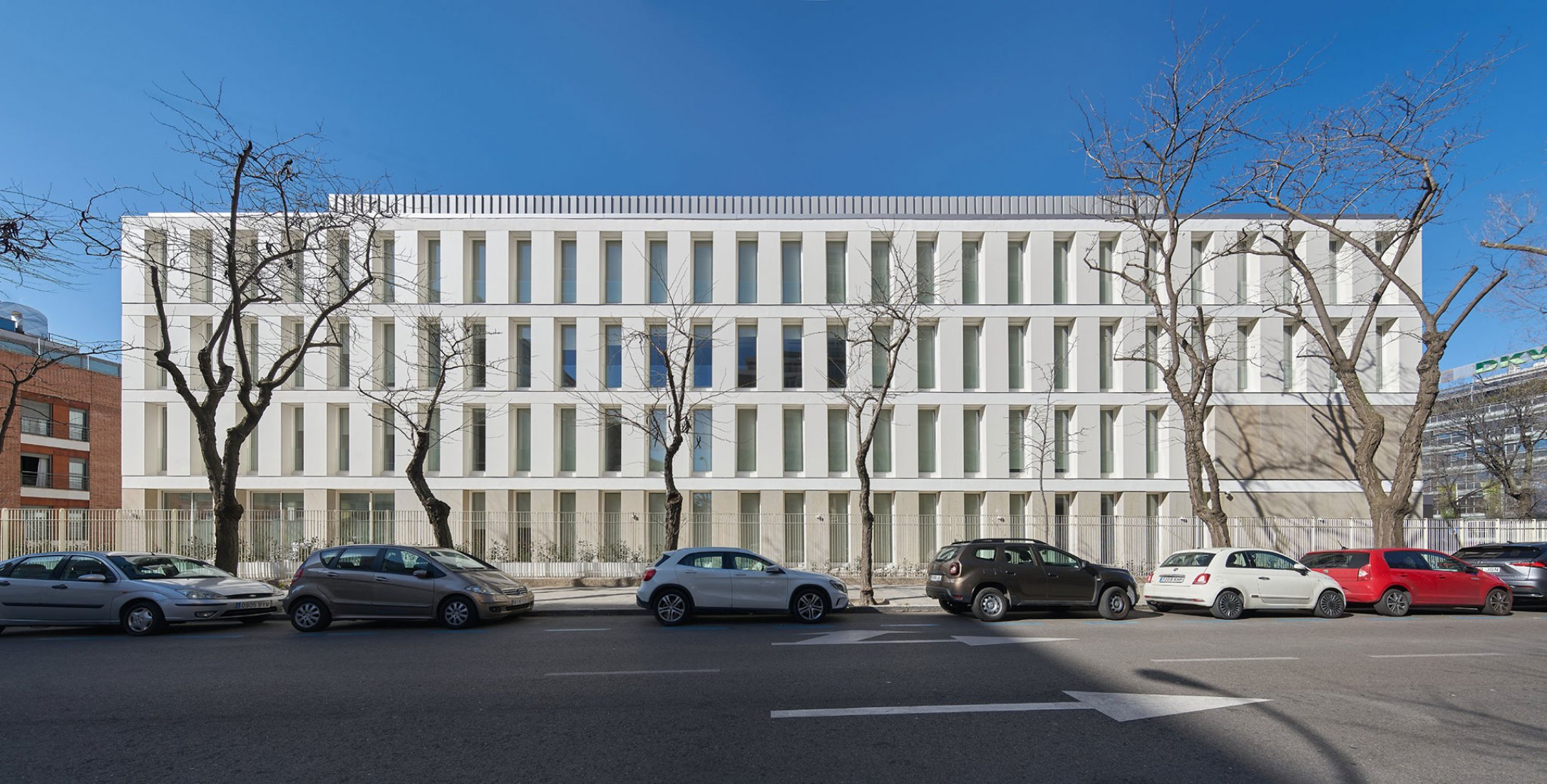 Educational and administrative centre by Riaño Arquitectos. Photograph by Alfonso Quiroga.