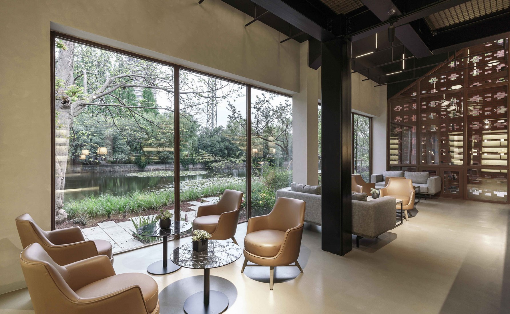 Liva Riverside Book Bar by Lacime Architects | The Strength of ...