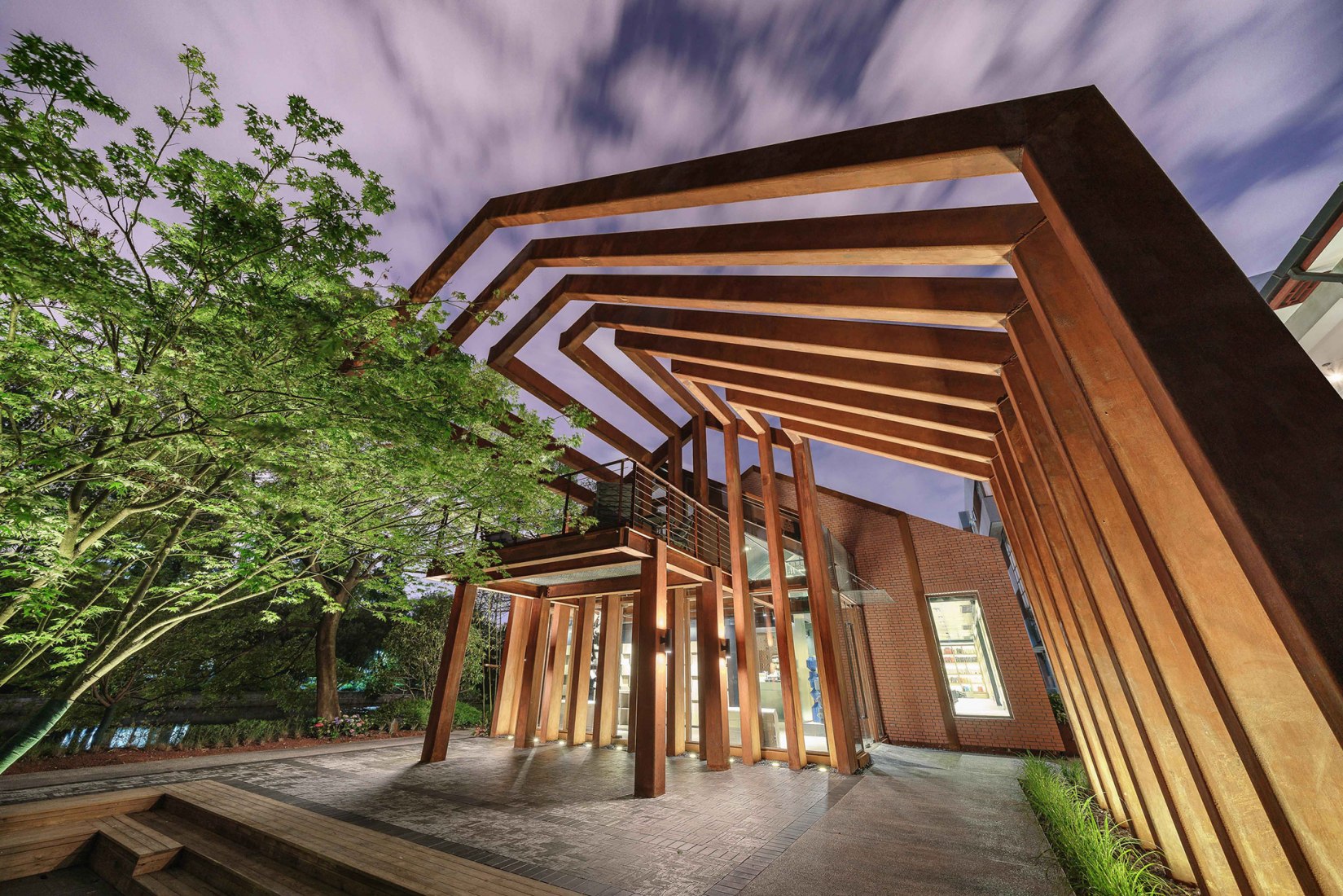 Liva Riverside Book Bar by Lacime Architects. Photograph by Qianxi Zhang.