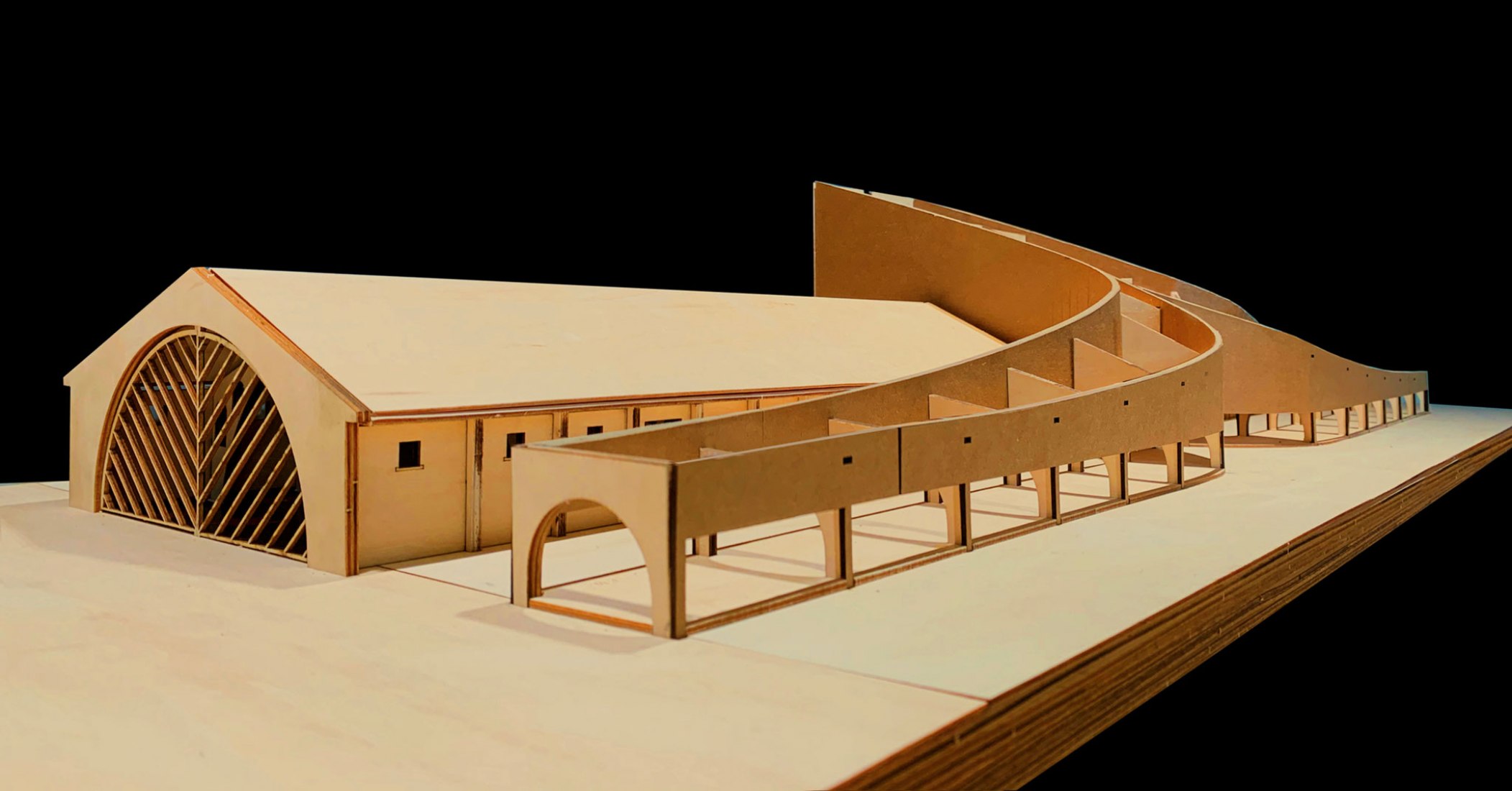 Maqueta. Centro de Arte TaoCang por Roarc Renew.