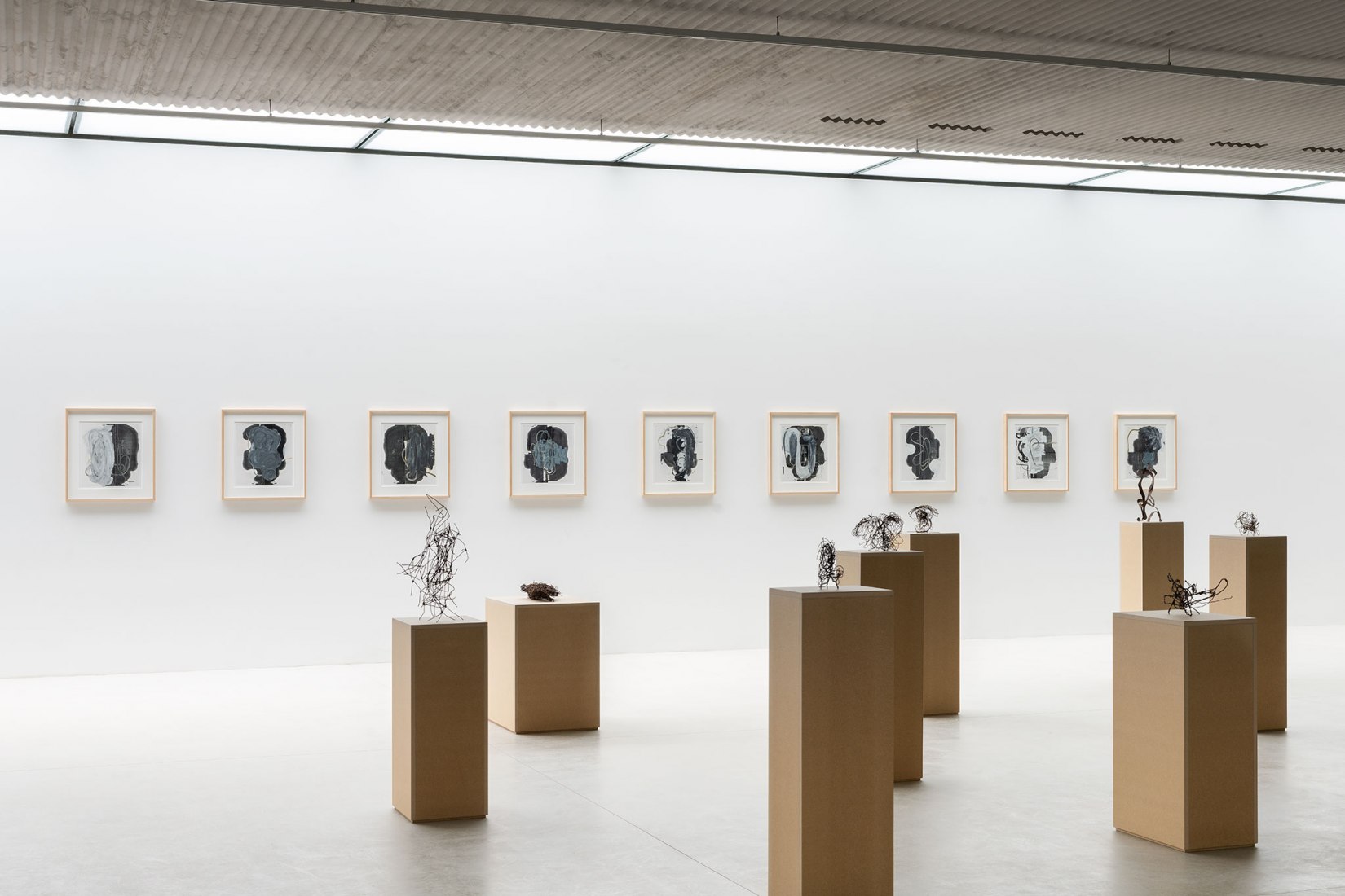 Exhibition Christopher Wool by Wool. Photograph by HV-studio.