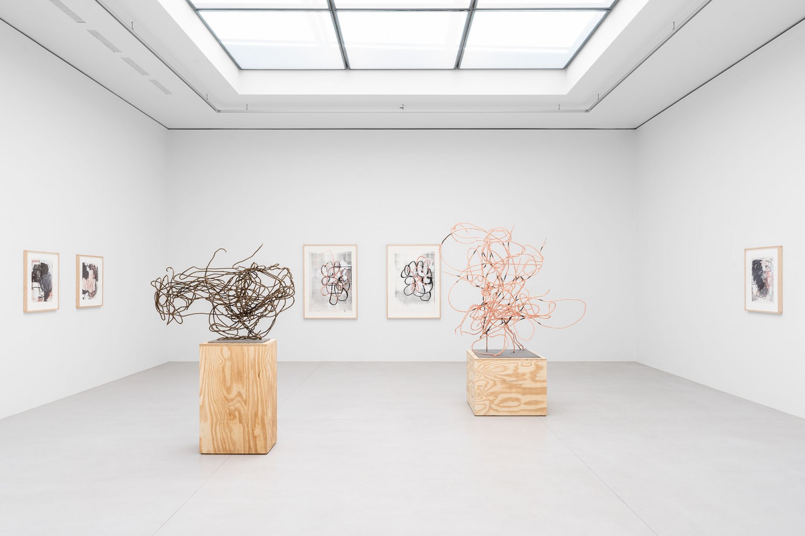 Exhibition Christopher Wool by Wool. Photograph by HV-studio.