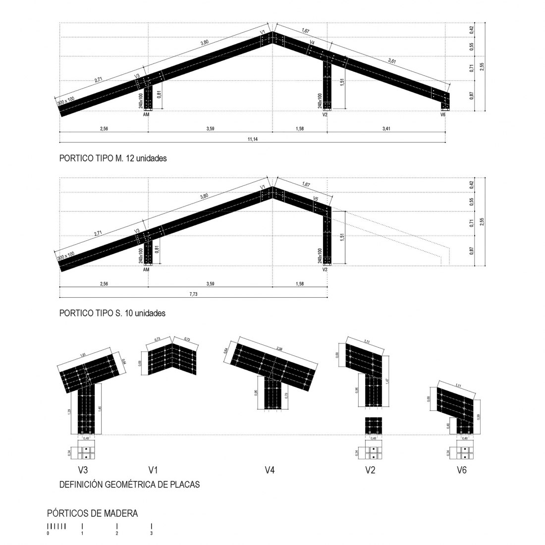 Detalle constructivo. Casa FRU by Roberto Lebrero and Borja Gómez.