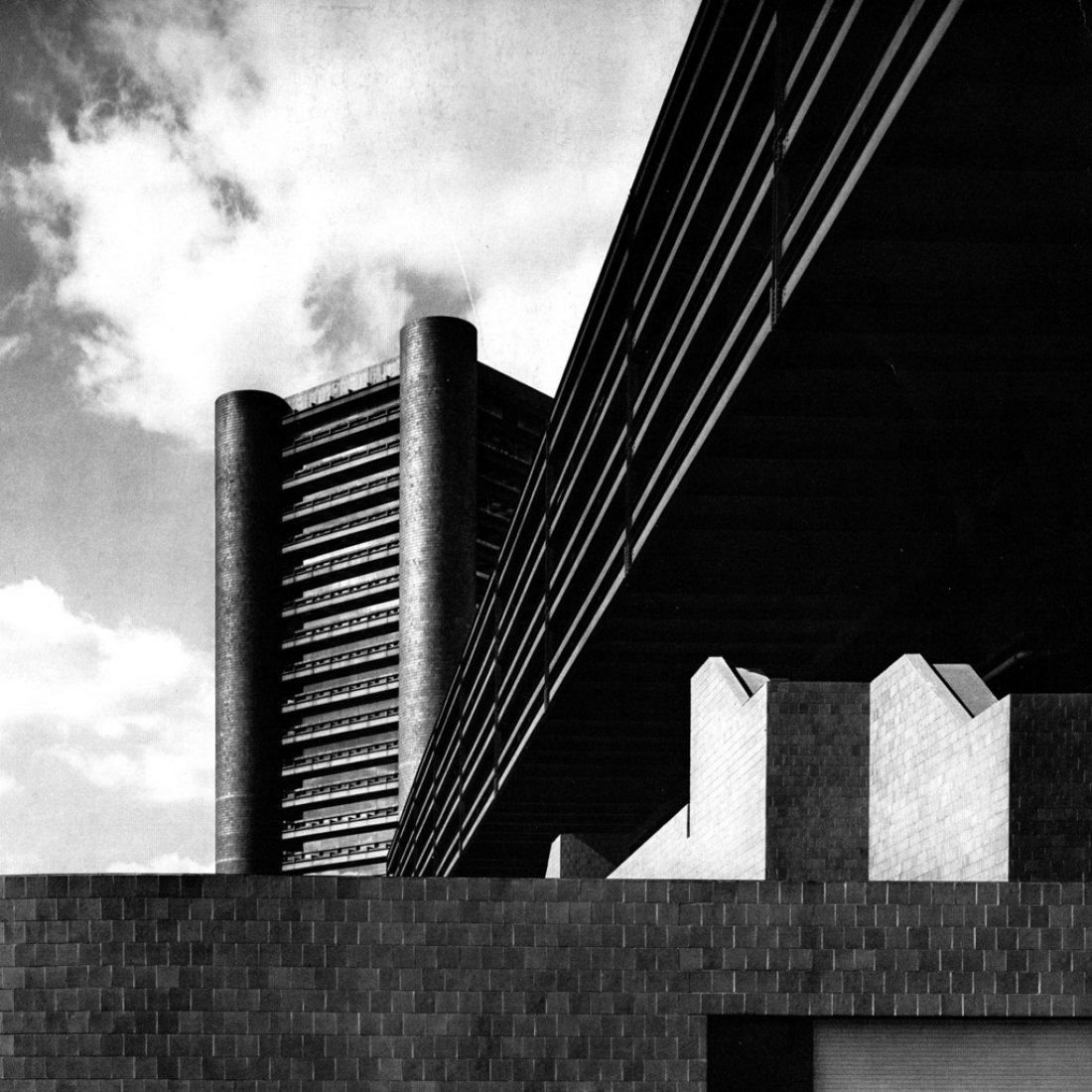 Exterior view. Knights of Columbus Building by Kevin Roche. Photography © Courtesy of Kevin Roche and John Dinkeloo Associates