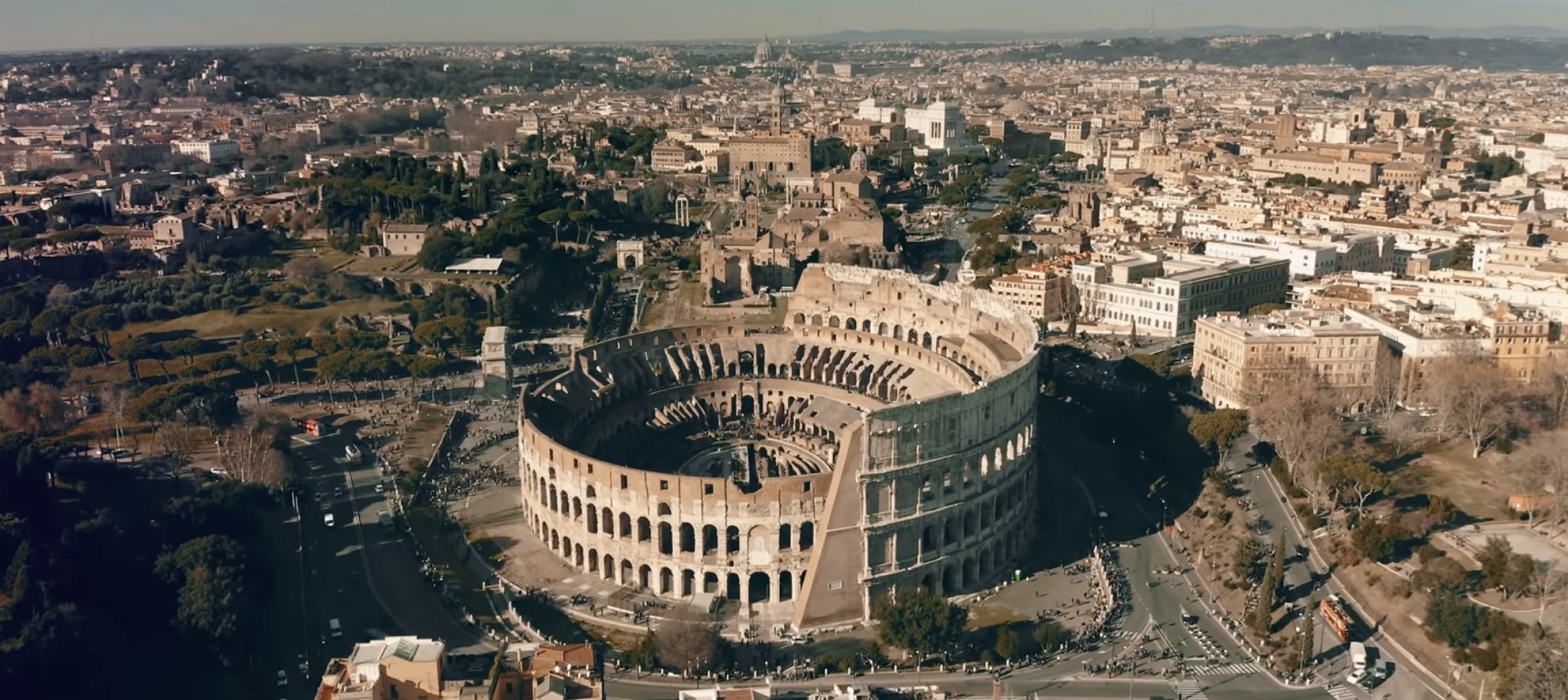 L'Arena del Colosseo por Milan Ingegneria