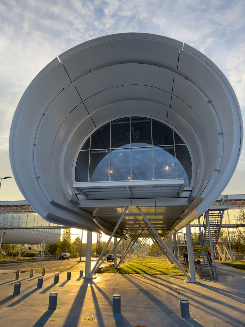 CERN Science Gateway by RPBW. Photograph by Maximilien Brice. Image courtesy of CERN.