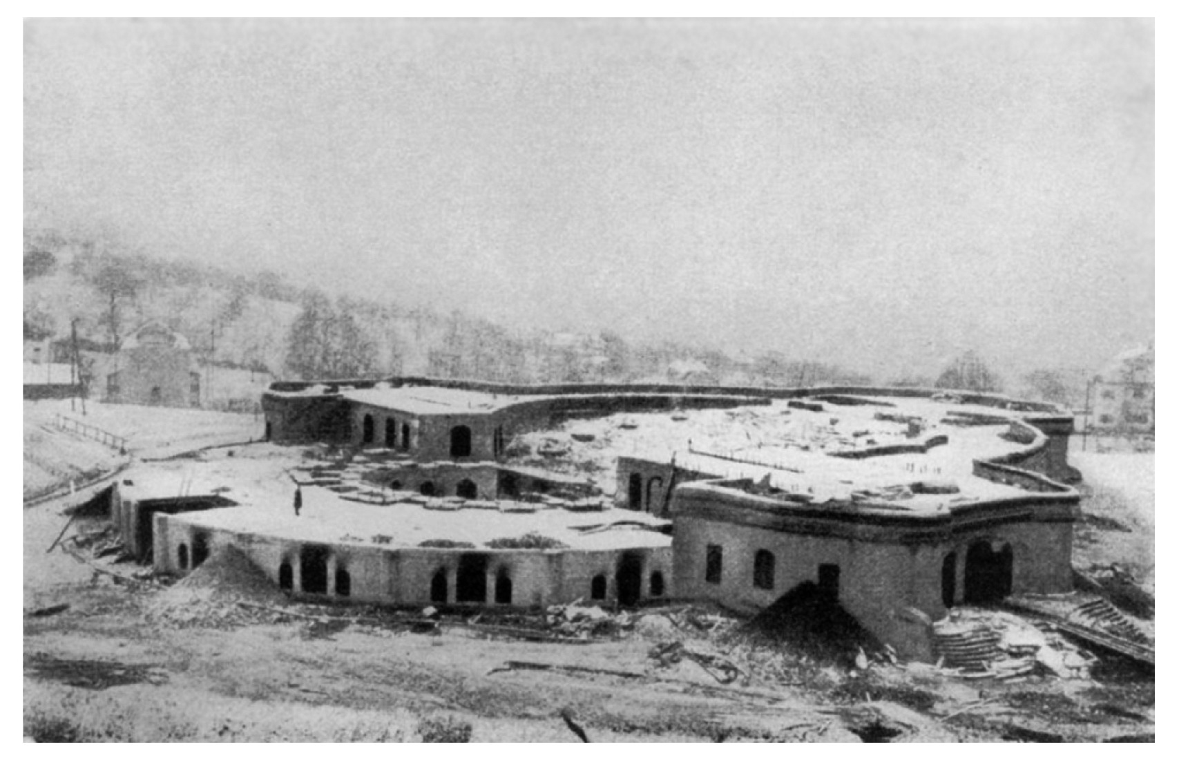 Constructive process. The first Goetheanum. At the edge of expressionism: Rudolf Steiner.  Photography © Courtesy of Rudolf Steiner Web.o. Primer Goetheanum. Al filo del expresionismo I: Rudolf Steiner. Fotografía © Cortesia de Rudolf Steiner Web.