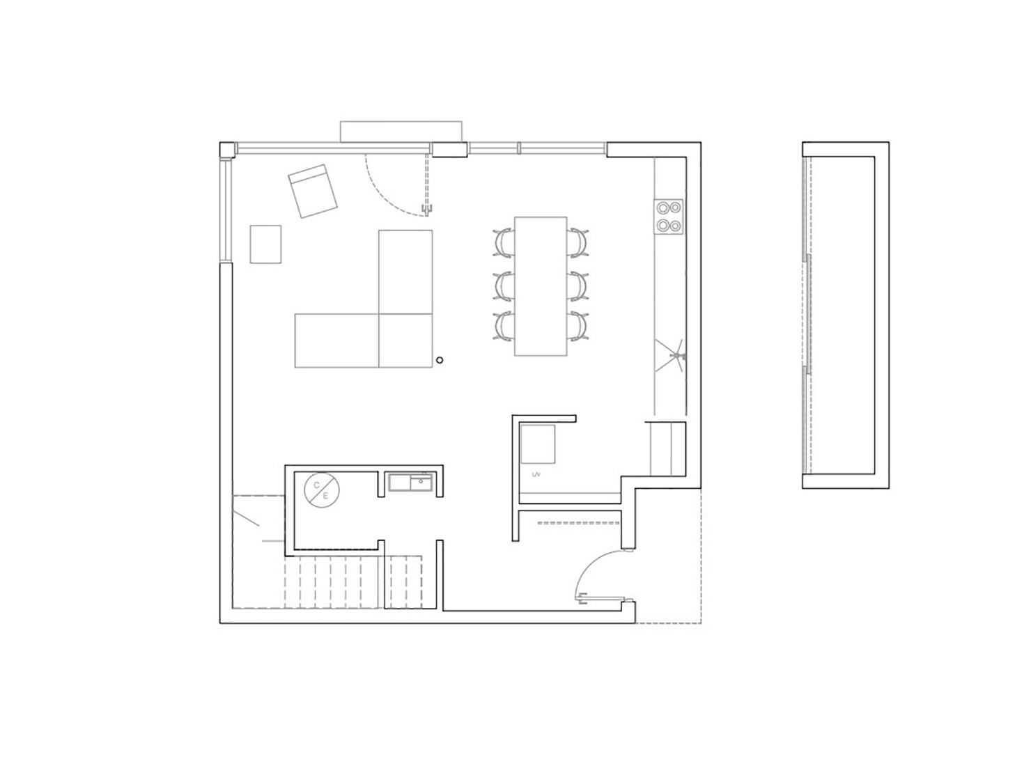 Ground Floor Plan. Rustic Grade by Maurice Martel.