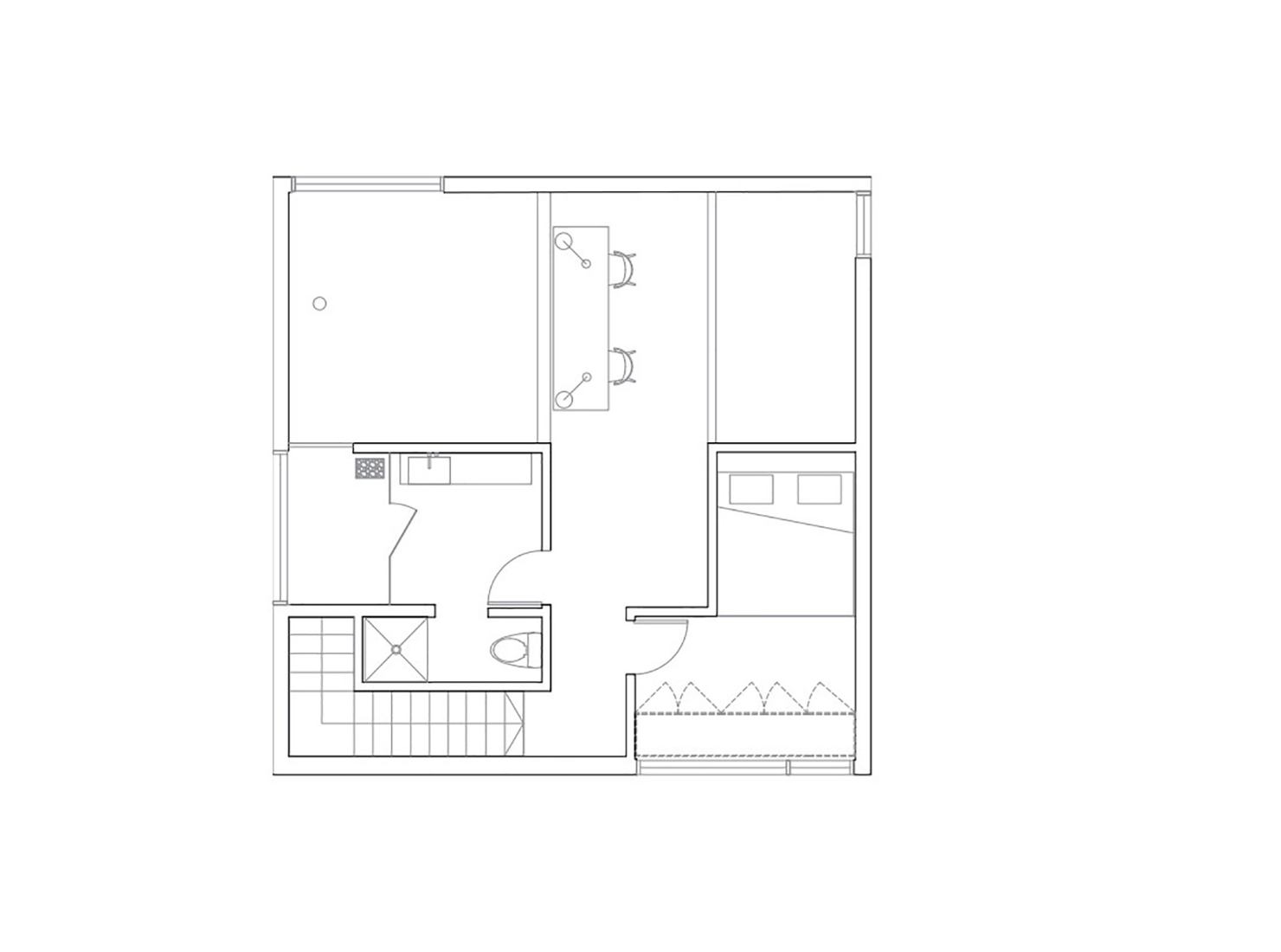 First Floor Plan. Rustic Grade by Maurice Martel.
