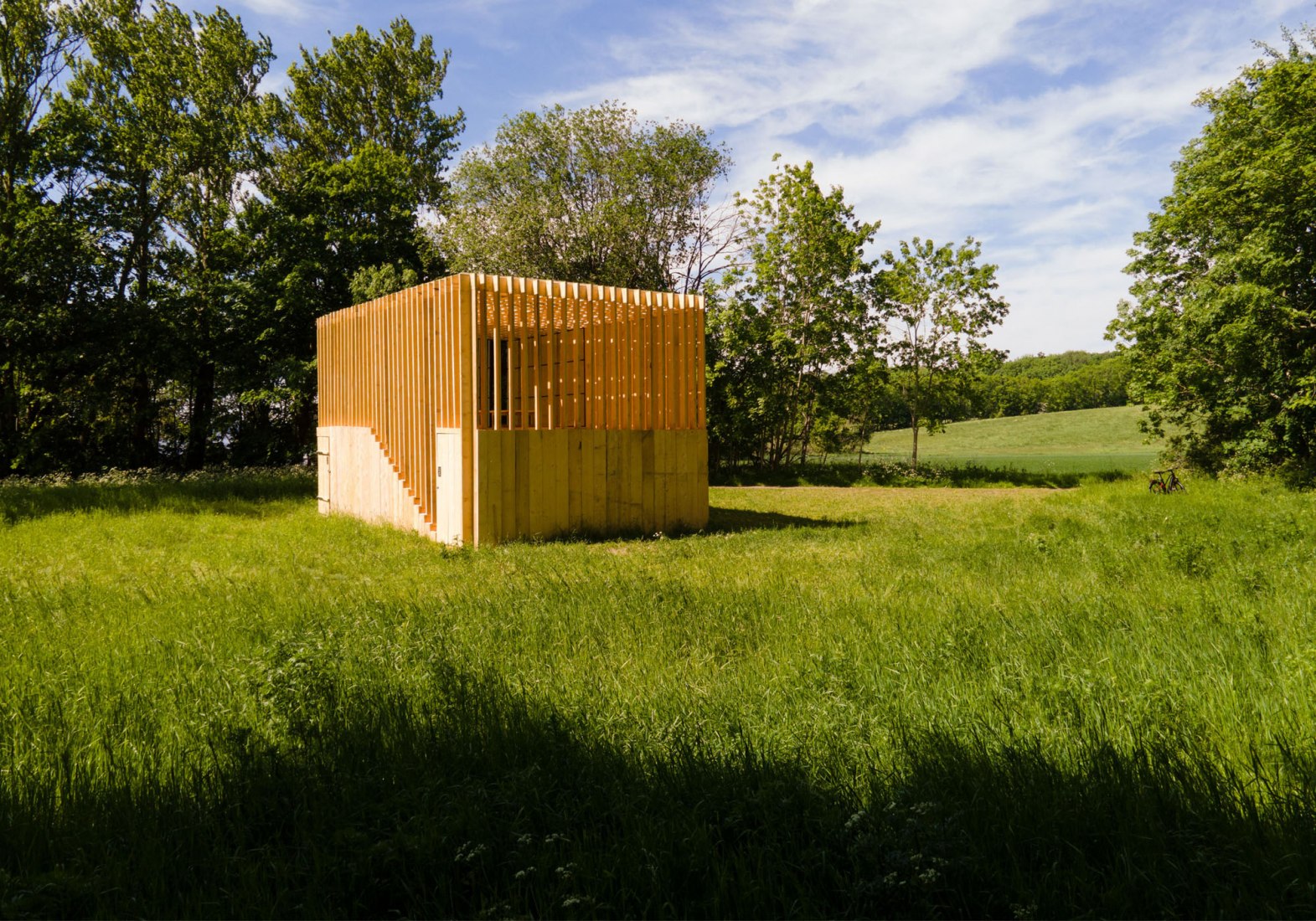 Modular Pavilions for the 11th Momentum Biennale by S-AR. Photograph by Eivind Lauritzen – Galleri F 15.