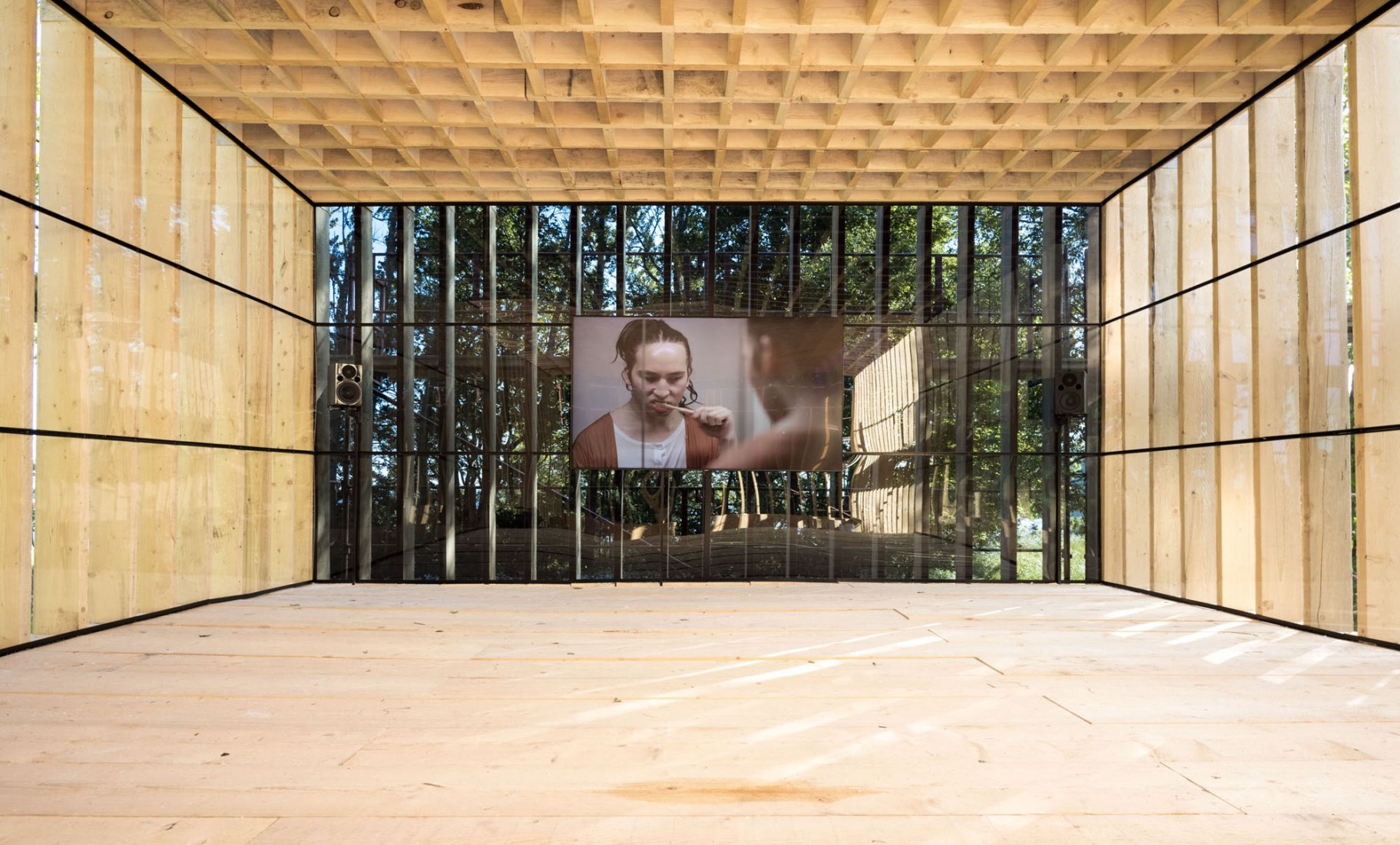 Modular Pavilions for the 11th Momentum Biennale by S-AR. Photograph by Eivind Lauritzen – Galleri F 15.