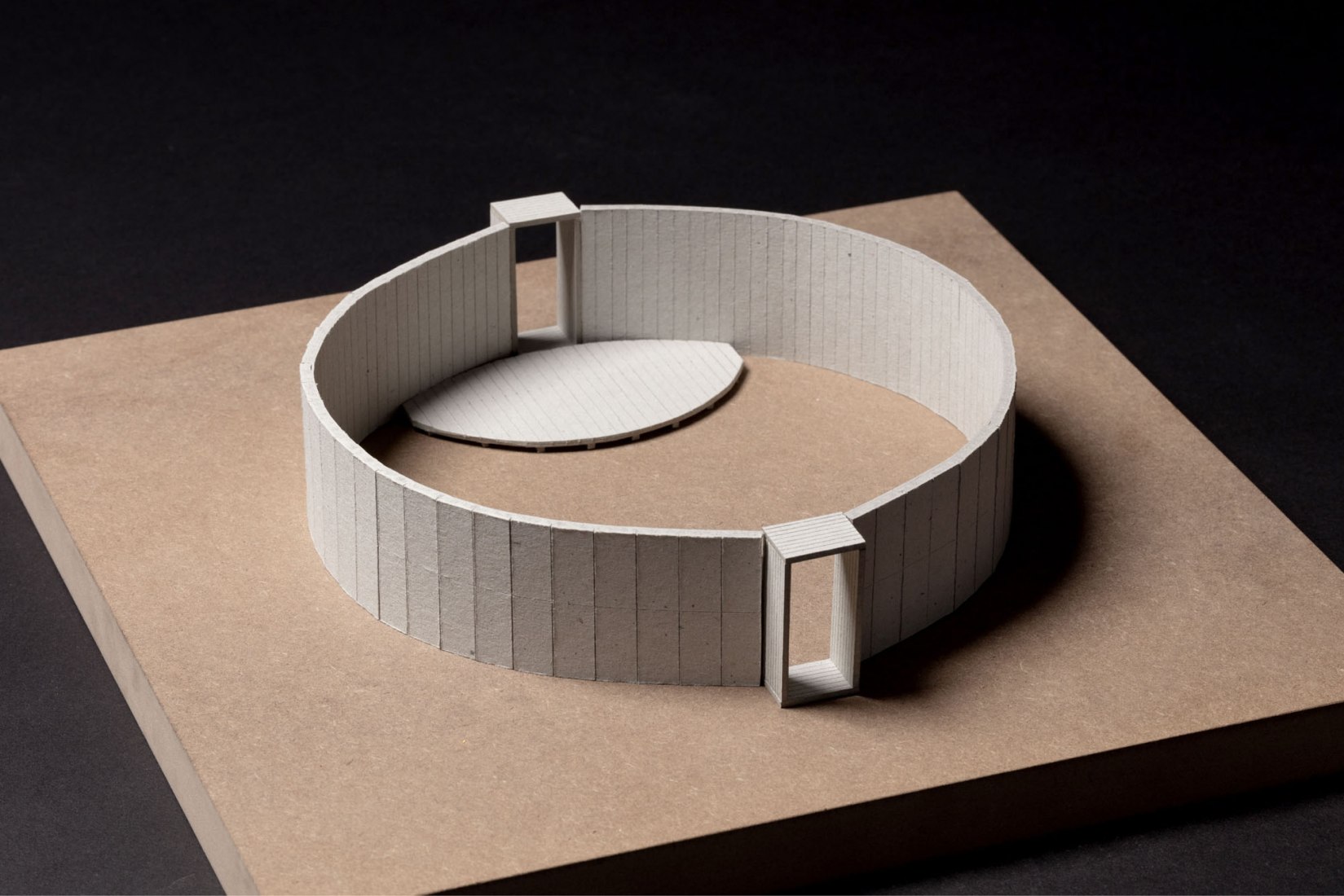 Model - Cylinder Pavilion. Modular Pavilions for the 11th Momentum Biennale by S-AR.