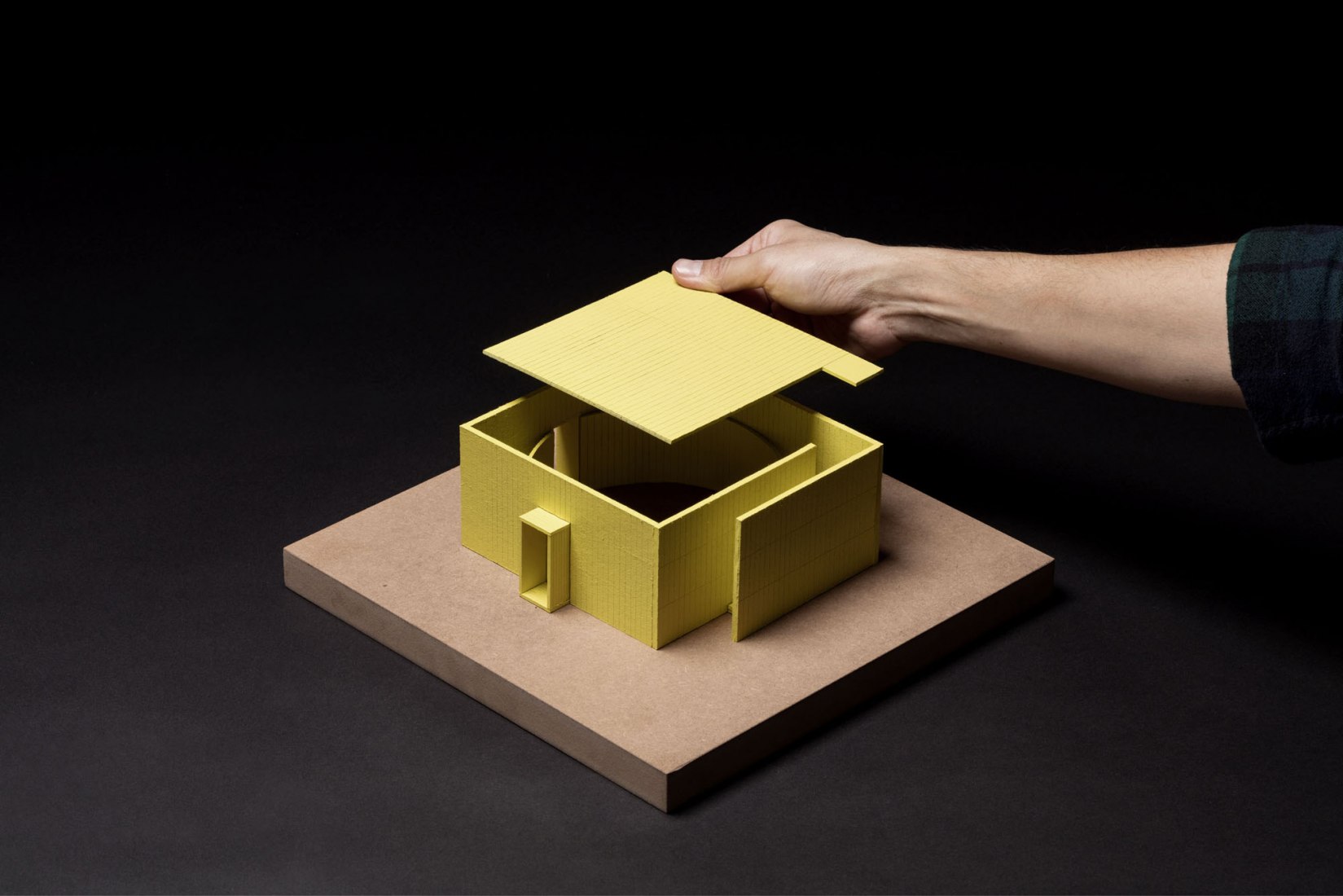 Model - Platform Pavilion. Modular Pavilions for the 11th Momentum Biennale by S-AR.