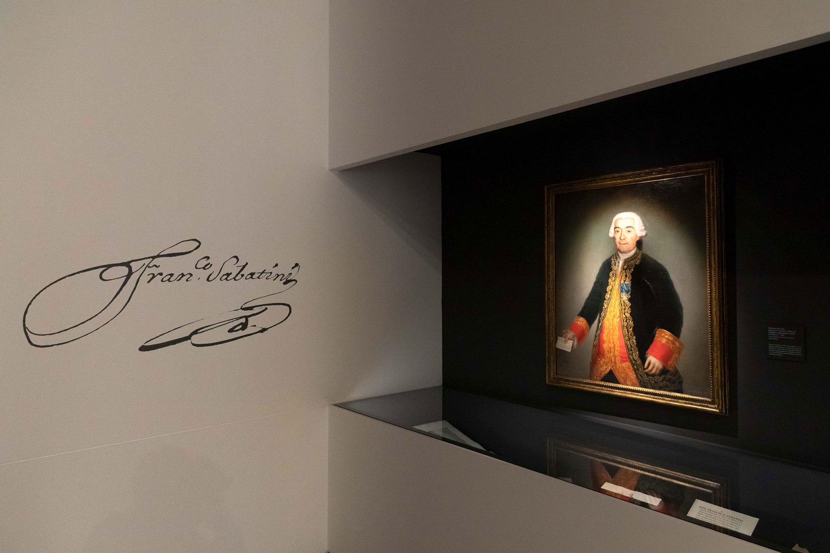 Exhibition view. Sabatini's Madrid. The construction of a European capital (1760-1797). Photograph by Álvaro López del Cerro