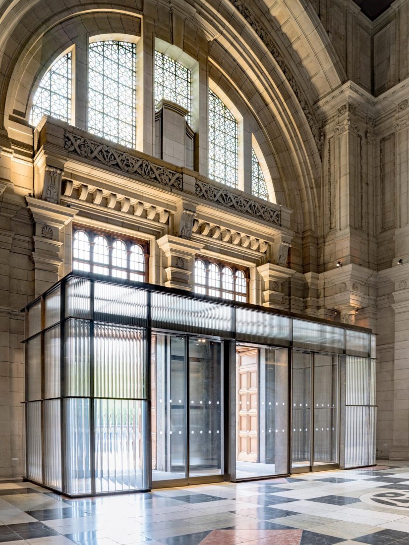V&A Cromwell Road entrance by Sam Jacob Studio. Photography by Timothy Soar.