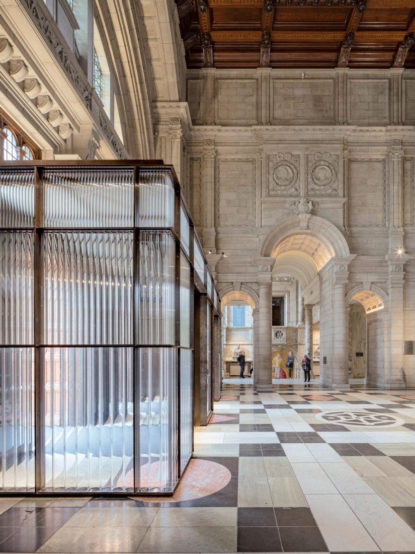 V&A Cromwell Road entrance by Sam Jacob Studio. Photography by Timothy Soar.