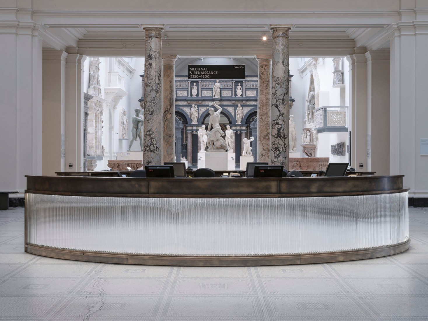V&A Cromwell Road entrance by Sam Jacob Studio. Photography by Timothy Soar.