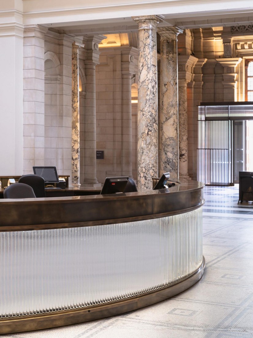V&A Cromwell Road entrance by Sam Jacob Studio. Photography by Timothy Soar.