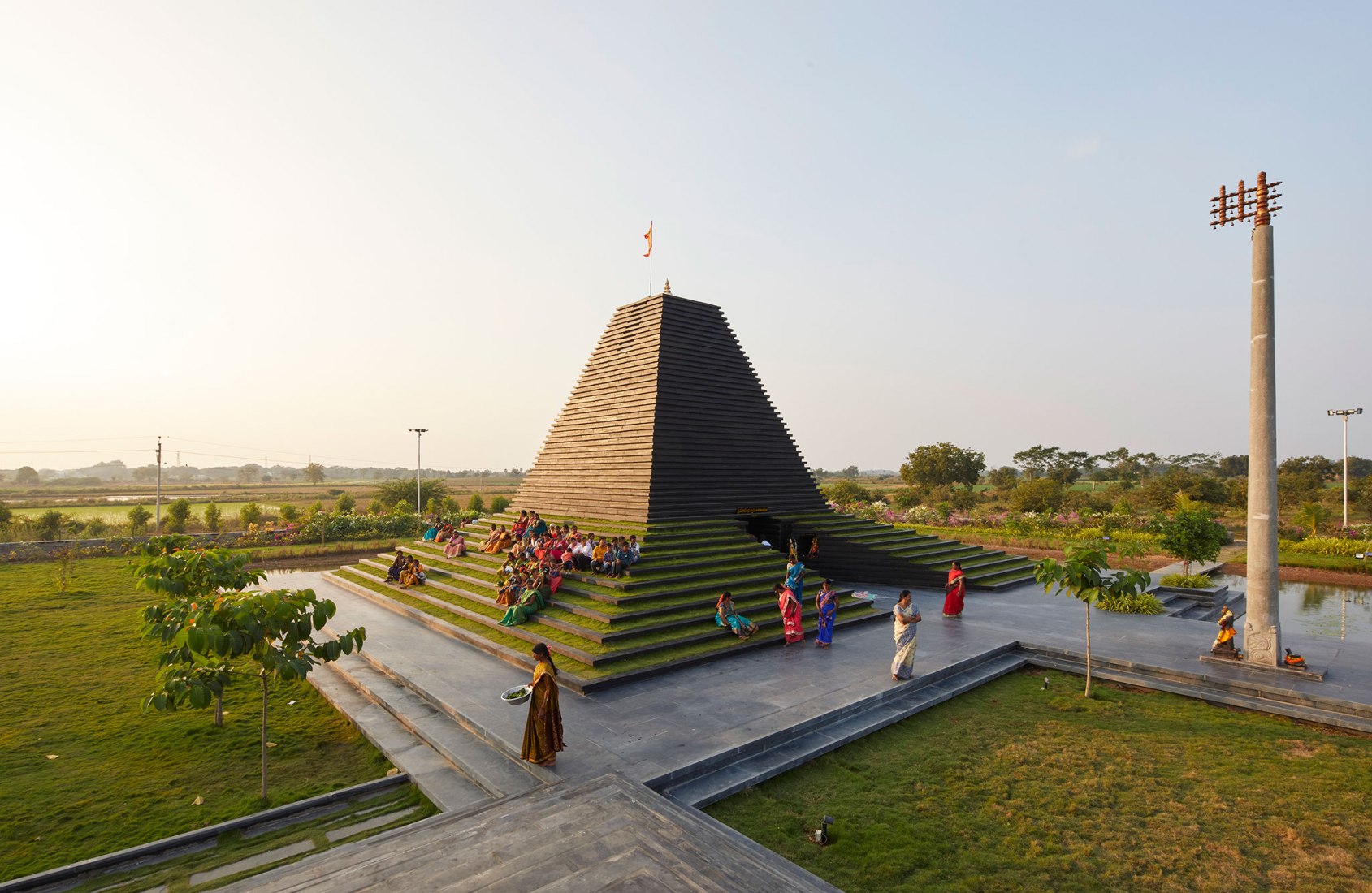Balaji Temple by Sameep Padora & Associates. Photograph by Edmund Sumner