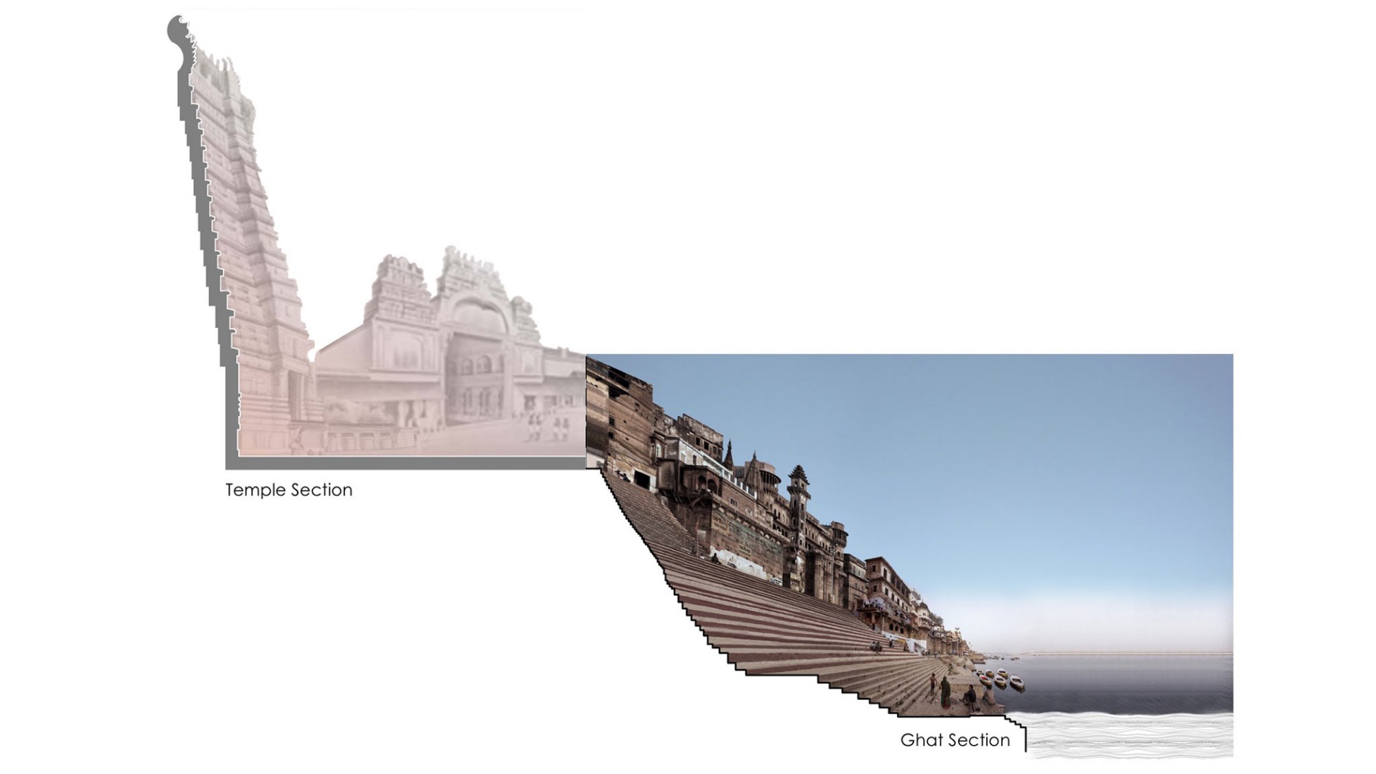 Collage. Balaji Temple by Sameep Padora & Associates