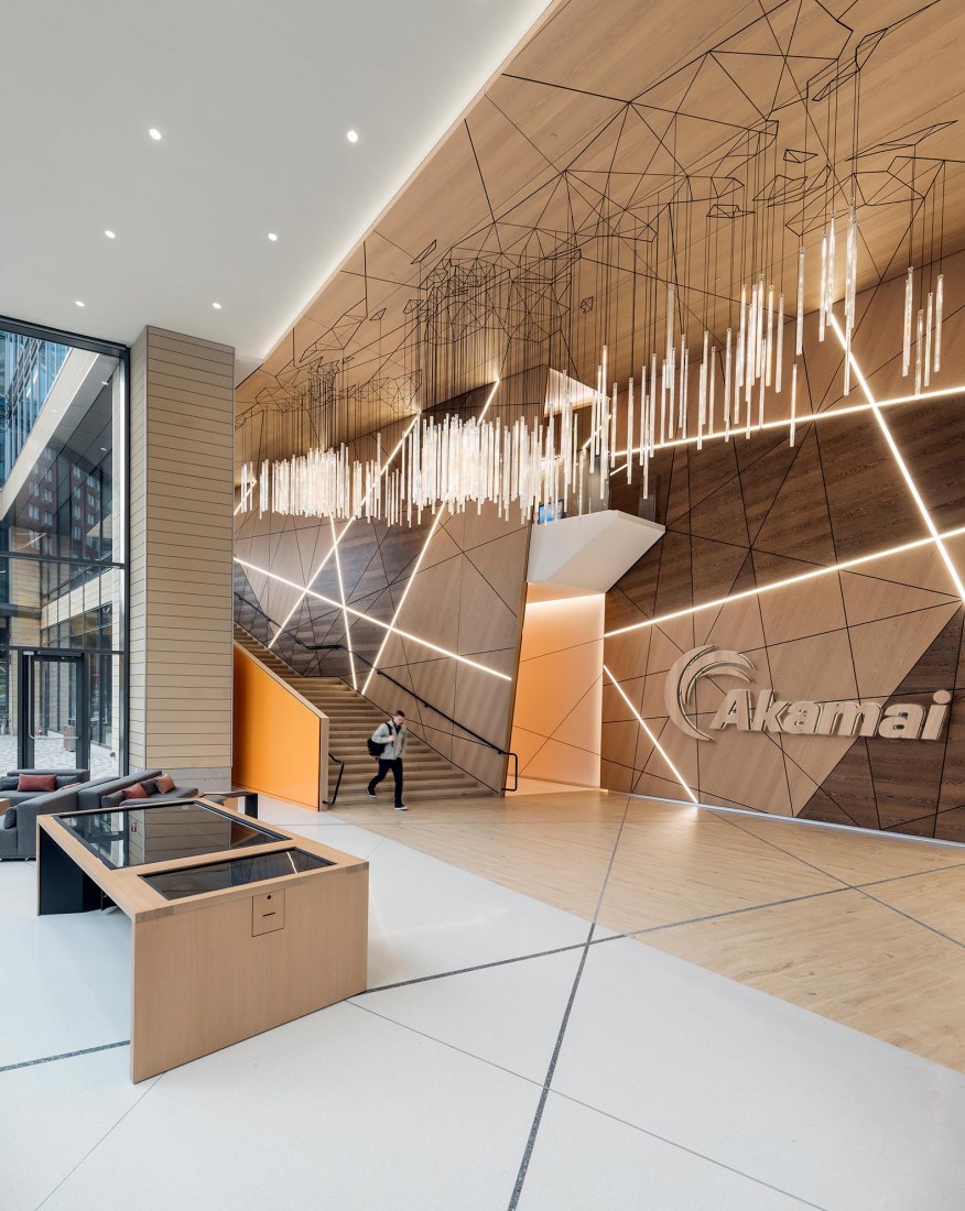 Akamai Technologies Global Headquarters by Sasaki. Photograph by Anton Grassl/ESTO. Courtesy of Sasaki.